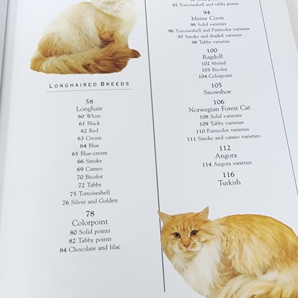 The Illustrated Encyclopedia of Cat‎ Breeds" by Angela Rixon - Picture 13 of 14